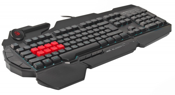 Клавиатура игровая A4Tech (B318 Bloody (Black) LK Black) 8 Light strike black 