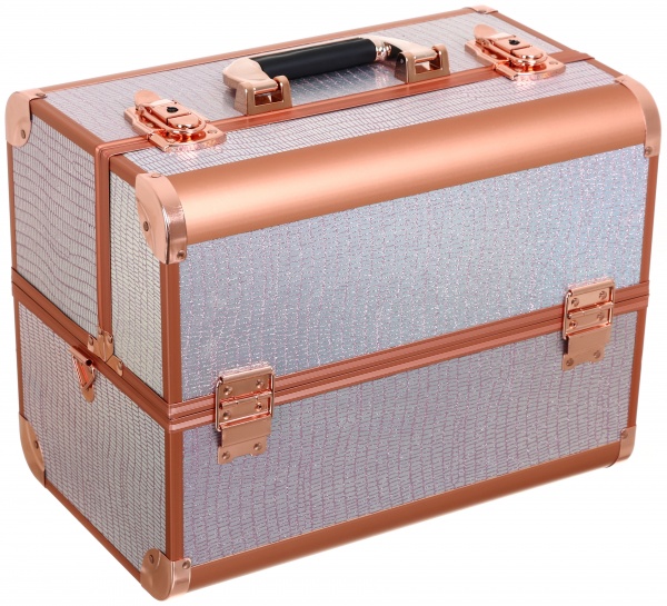 Кейс рожевий хамелеон 37х23х28 см CX2103(3 layer) рожевий хамелеон 