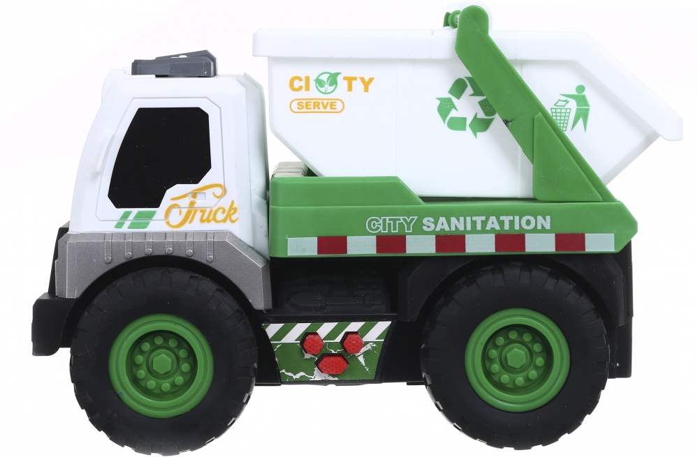 Автомобіль фрикційний JINHENG Місто сміттєвоз 26х13х18.5 см BOP1293311