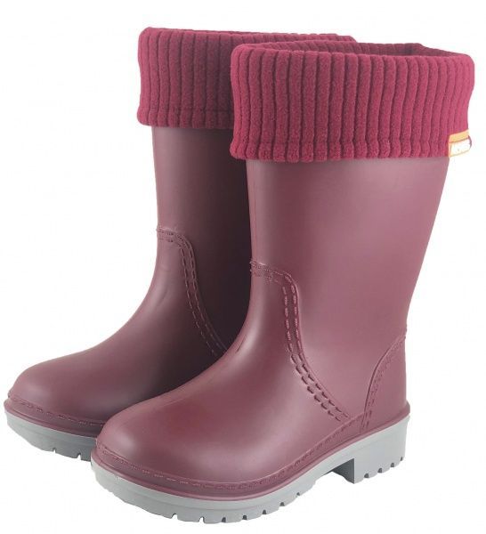 Чоботи гумові Alisa Line Win р.30 бордовий 