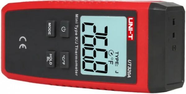Пирометр (бесконтактный термометр) UNI-T с термопарой UT320A