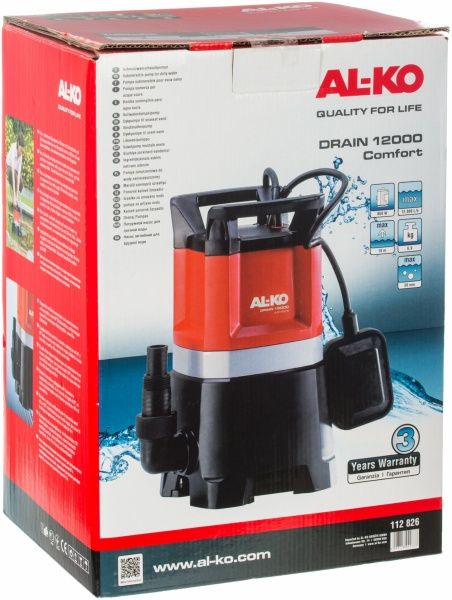 Насос дренажный AL-KO Drain 12000 Comfort 112826 112826 