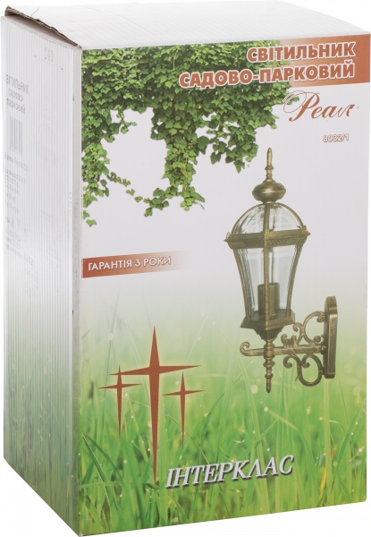 Светильник садовый Интеркласс Реал E27 40 Вт IP44 античная бронза 8032 W 1 