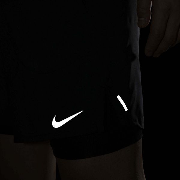 Шорти Nike NK DF FLX STRD 2IN1 SHRT 7IN CJ5471-010 р. 2XL чорний