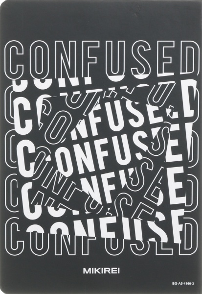 Блокнот Confused 14,5х21 см Mikirei