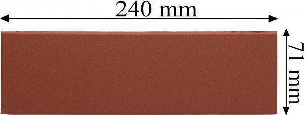Клинкерная плитка Натуррот 2110.N361 240х71х11 Stroher