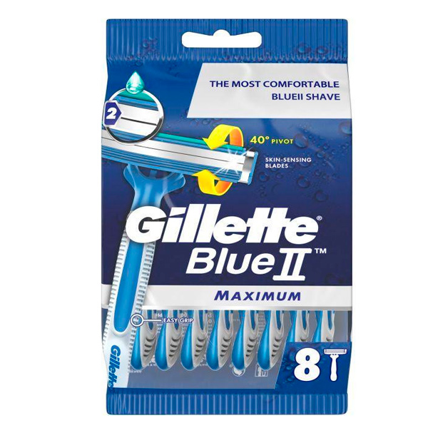 Станки одноразові GILLETTE Blue2 Max 8 шт.