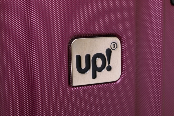 Чемодан UP! (Underprice) HQ22100 50х35х22 см бордовый 