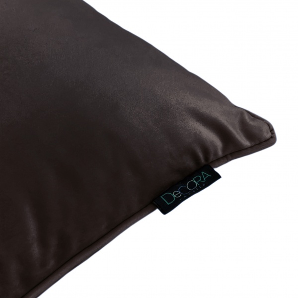 Подушка декоративная VELOUR 45x45 см коричневый Decora textile 