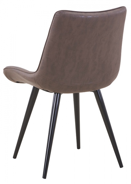 Стул Купер DC-83020 шоколадный / черный