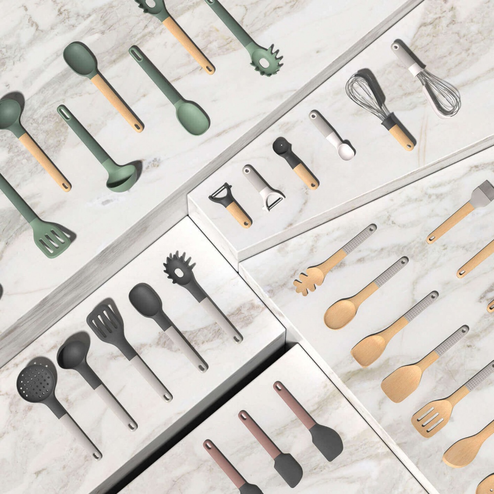 Ополоник Smart Kitchen by Flamberg Nature Pesto Green 31,5 см