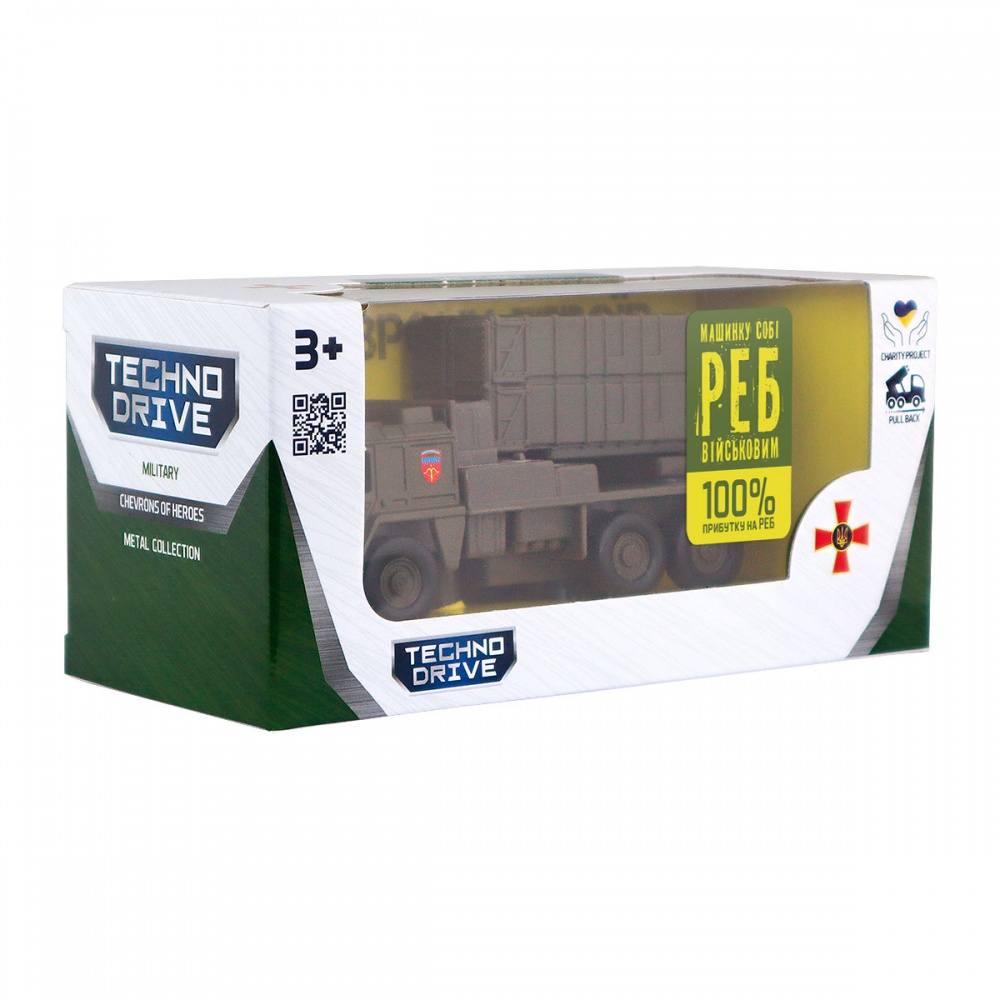 Модель TechnoDrive 1:32 серии Шевроны Героев Реактивная система залпового огня 96 ЗРБр 250330W2