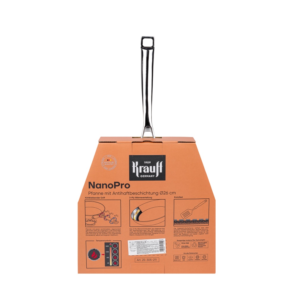 Сковорода Krauff NanoPro 3-ply 26 см 25-305-211