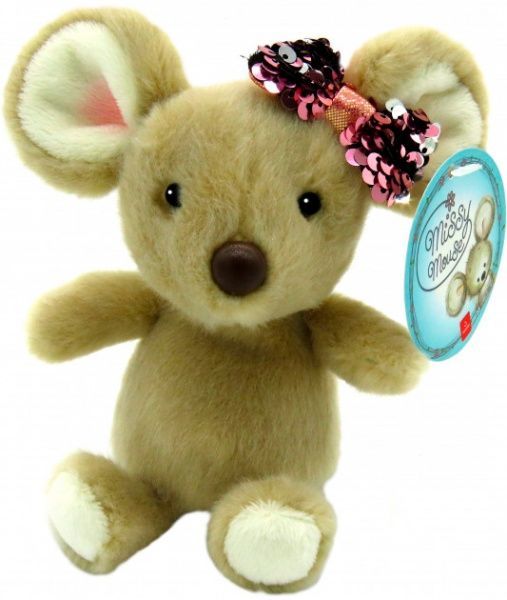 Мягкая игрушка Aurora мышонок девочка 17 см 190063B