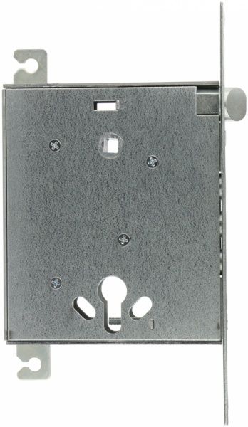 Дверний замок вхідний Гном матовий хром