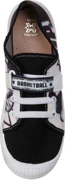 Кеды детские для мальчиков 3F 4Rx14/8 р.35 серый 