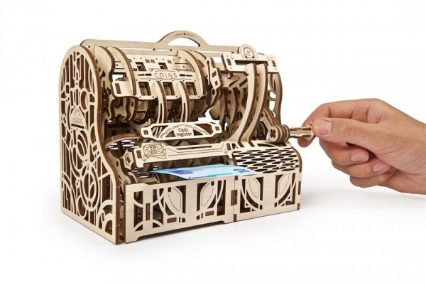 Деревянный 3D-конструктор UGEARS Кассовый аппарат