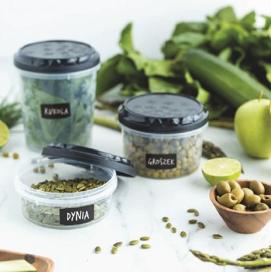 Ємність для морозильної камери з гвинтовою кришкою 1,0 л 1112 Rukkola Twist BRQ