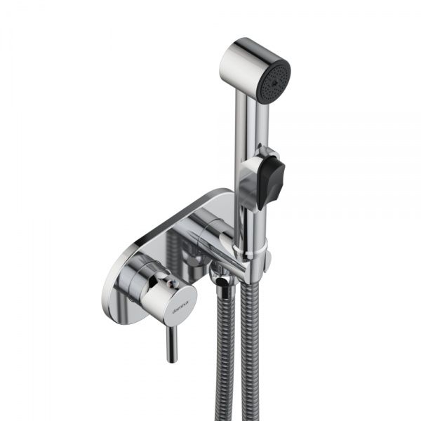 Змішувач Damixa Option 212000000 з гігієнічним душем