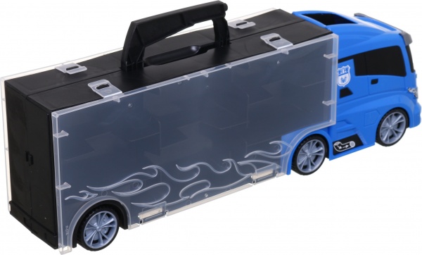 Игровой набор Shantou полиция грузовик-кейс 39.8x13 см голубой 666-08K