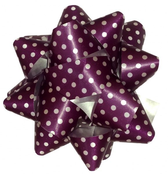 Бантики Galaxy (в ассортименте) с рисунком 9 см 0,09 м 