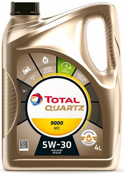 Моторне мастило Total Quartz 9000 Future NFC 5W-30 4 л (183450) — фото 1