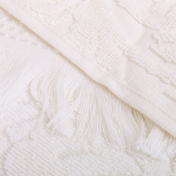 Набір рушників Esra 2 шт. кремовий Karna 