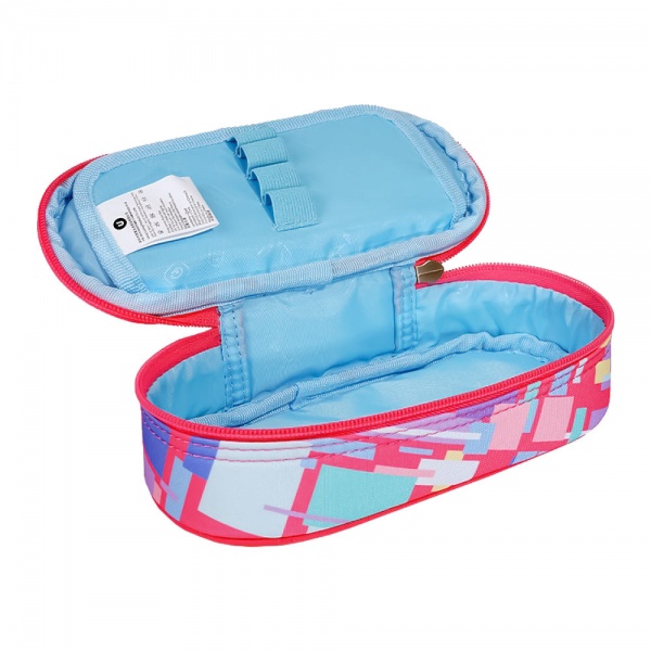 Пенал школьный Super class Lattice (WY-B012C) Upixel розовый