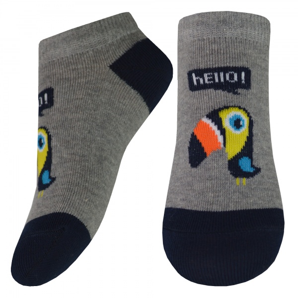 Носки детские унисекс Легка хода 9276 р. 14–16 серый меланж 