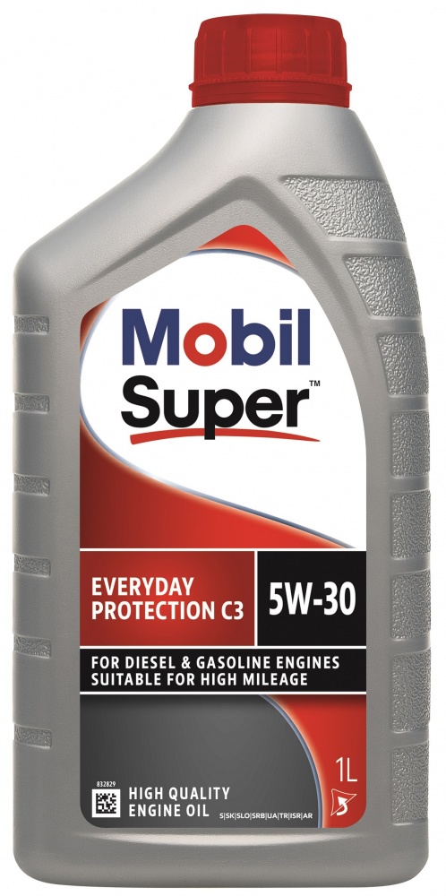 Моторна олива синтетична Mobil Super Everyday Protection C3 5W-30 1 л (158015)