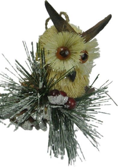 Декорация-подвеска Сова на шишке 10х8х11 см EPI-70610189 