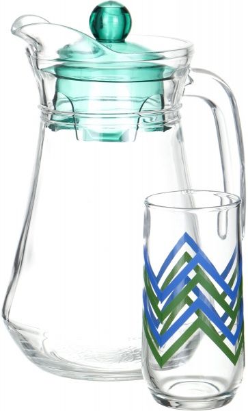 Набір для напоїв Bahamas sea waves 7 предметів Luminarc