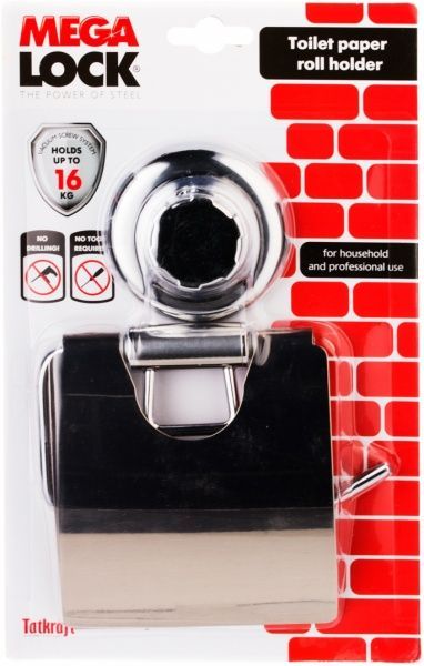 Держатель для туалетной бумаги Tatkraft Mega Lock 11458
