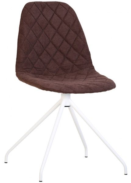 Стул обеденный Nowy Styl Liya Sn White (Box-1) Soro-28 белый/коричневый