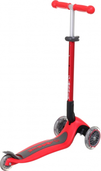 Самокат Globber Primo Foldable Lights красный 432-102-2 
