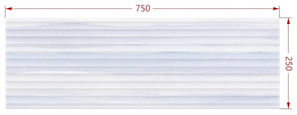 Плитка Opoczno Artistico Elegant Stripes Blue Structure 25х75 