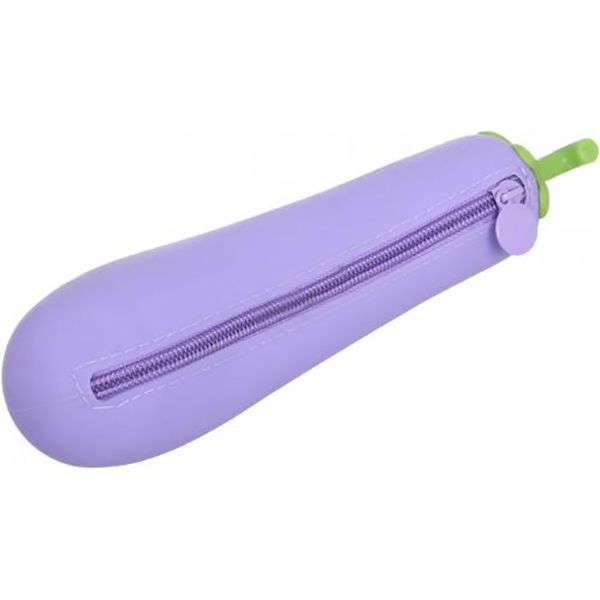 Пенал силиконовый SP181016 Баклажан фиолетовый