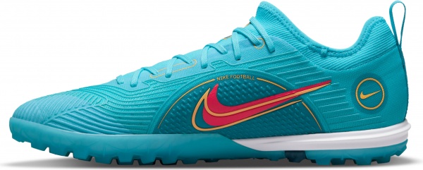 Сороконожки Nike ZOOM VAPOR 14 PRO TF DJ2851-484 р.US 11,5 голубой