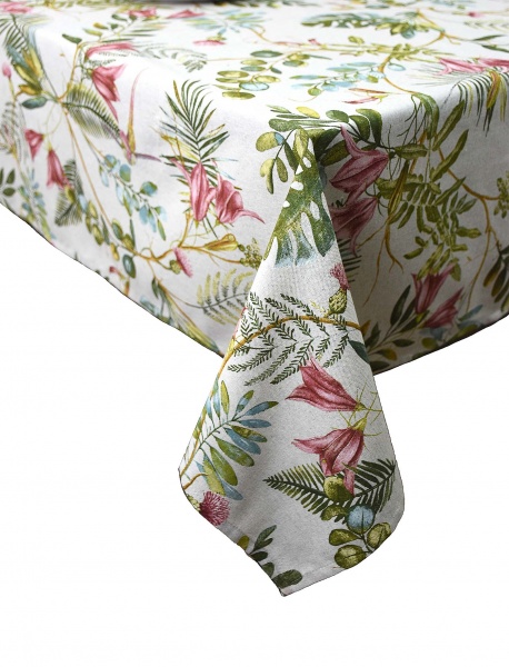 Скатерть Villa 136x220 см бежевый с рисунком Прованс 