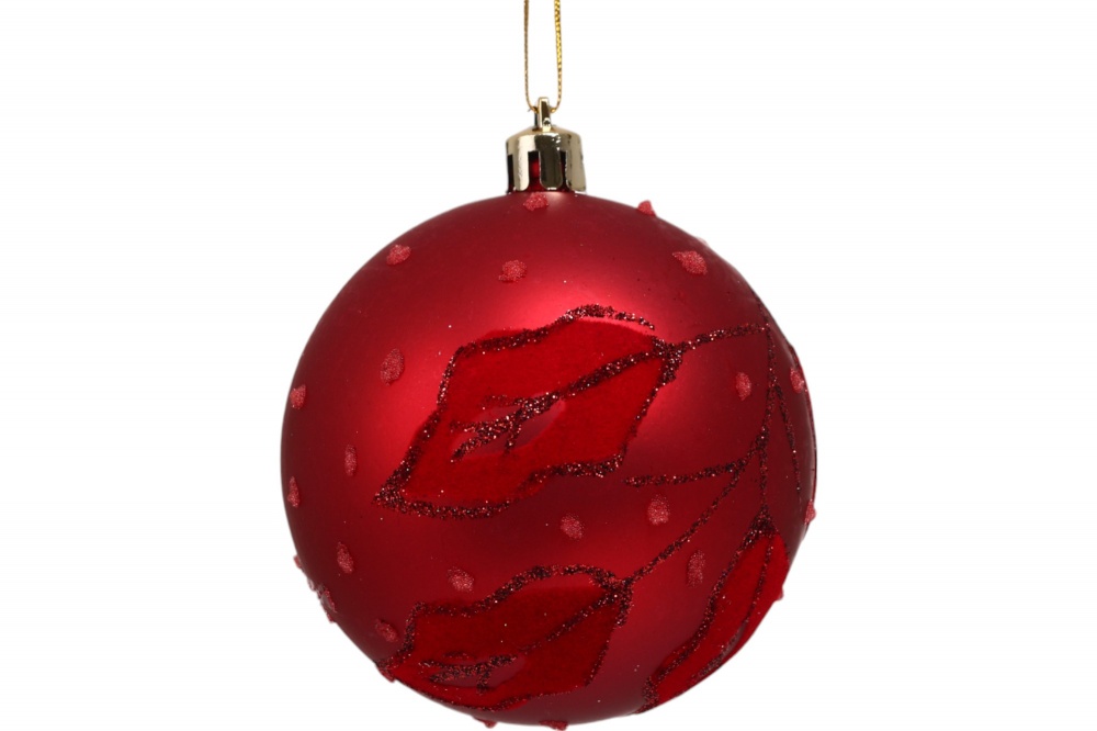 Набір ялинкових куль T23-05D d 80 мм 6 шт./уп.