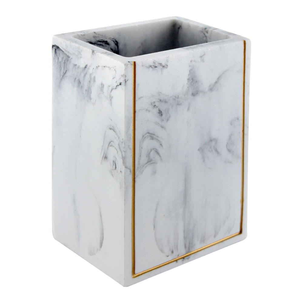 Склянка Trento Veil білий мармур