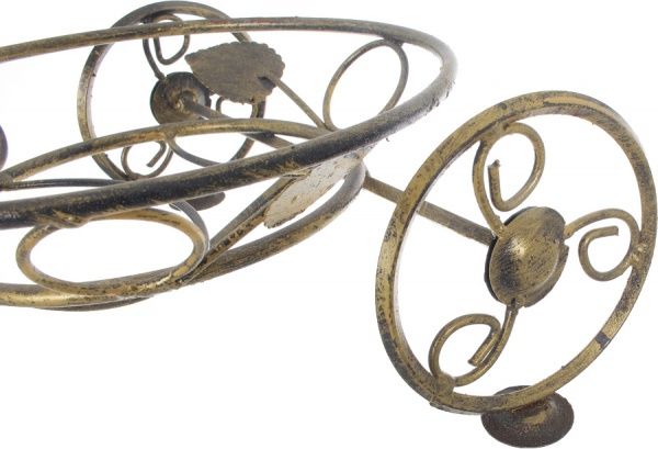 Підставка для квітів Велосипед 2 105х38x61 см коричневий 