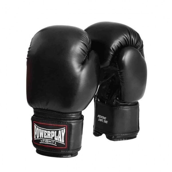Боксерские перчатки PowerPlay р. 10 10oz 3004 черный
