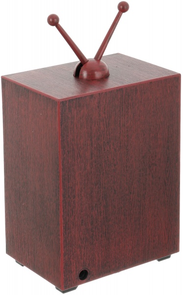 Ліхтар декоративний Телевізор Санти сніговики 12,3x8,7x22,5 см