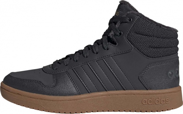 Кроссовки Adidas HOOPS 2.0 MID GZ8040 р.UK 8 черный