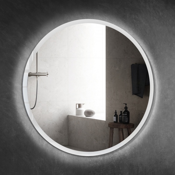 Зеркало со встроенной подсветкой ScandiSPA Тихея D700 мм 
