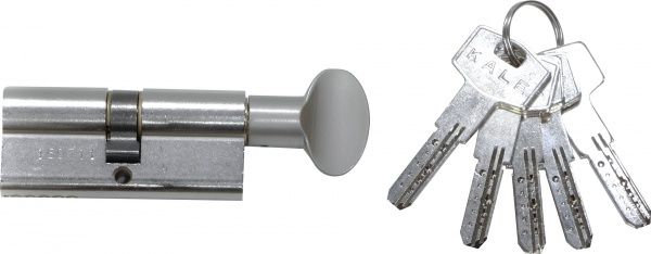 Цилиндр Kale 164 35x35 ключ-вороток 70 мм никель