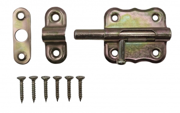 Засов 50x50 мм (WR0 50) Domax желтый