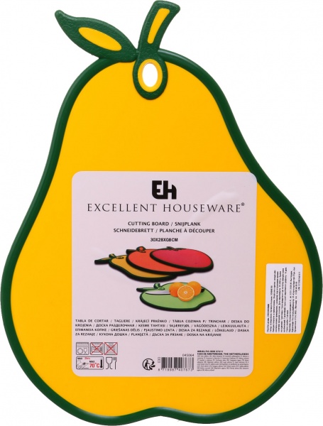 Доска разделочная 30x28x см в ассортименте 030000780