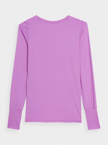 Футболка 4F LONGSLEEVE FNK F165 4FSS23TFLOF165-52S р.M фіолетовий